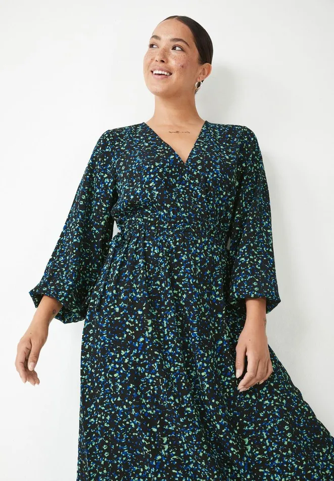Hush Dresses Women Juliet Midi Dress Neon Non Print Black