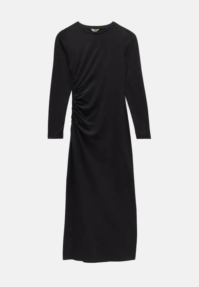 Hush Dresses Women Long Sleeve Midi Judy Dress Black Hush Dresses Women Long Sleeve Midi Judy Dress Black