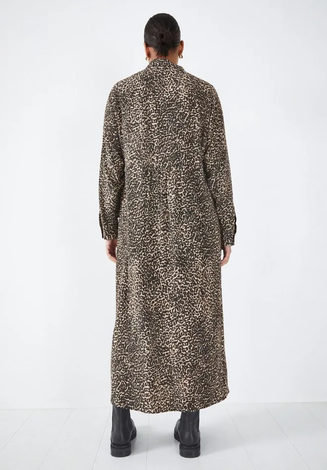 Hush Dresses Women Mae Midi Dress Speckled Ditsy Brown Hush Dresses Women Mae Midi Dress Speckled Ditsy Brown