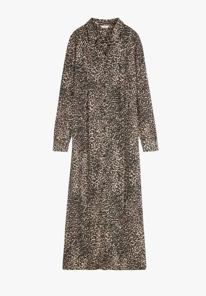 Hush Dresses Women Mae Midi Dress Speckled Ditsy Brown Hush Dresses Women Mae Midi Dress Speckled Ditsy Brown