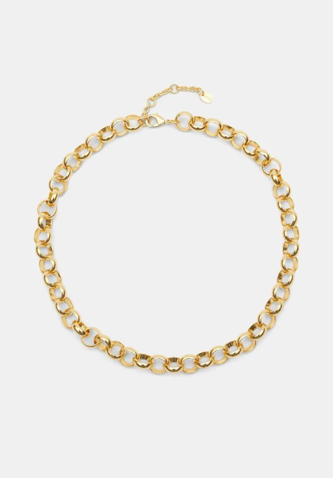 Hush Jewellery Women Harper Chunky Chain Necklace Gold