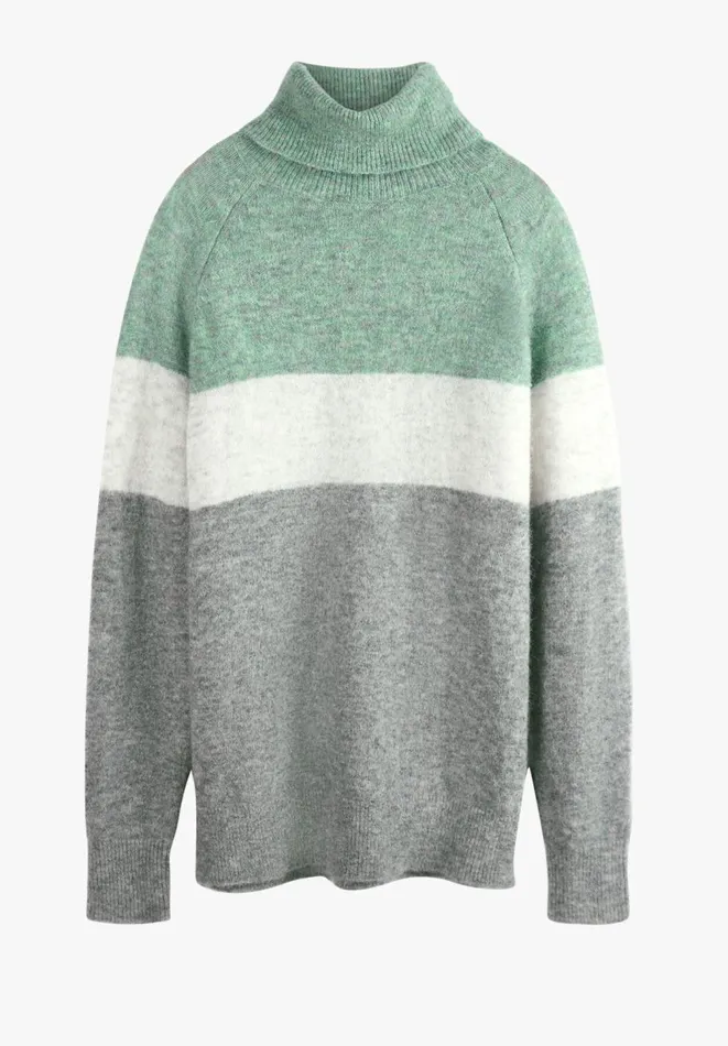 Hush Jumpers and Cardigans Women Maeve Roll Neck Jumper Grey Marlduck Egg Hush Jumpers and Cardigans Women Maeve Roll Neck Jumper Grey Marlduck Egg