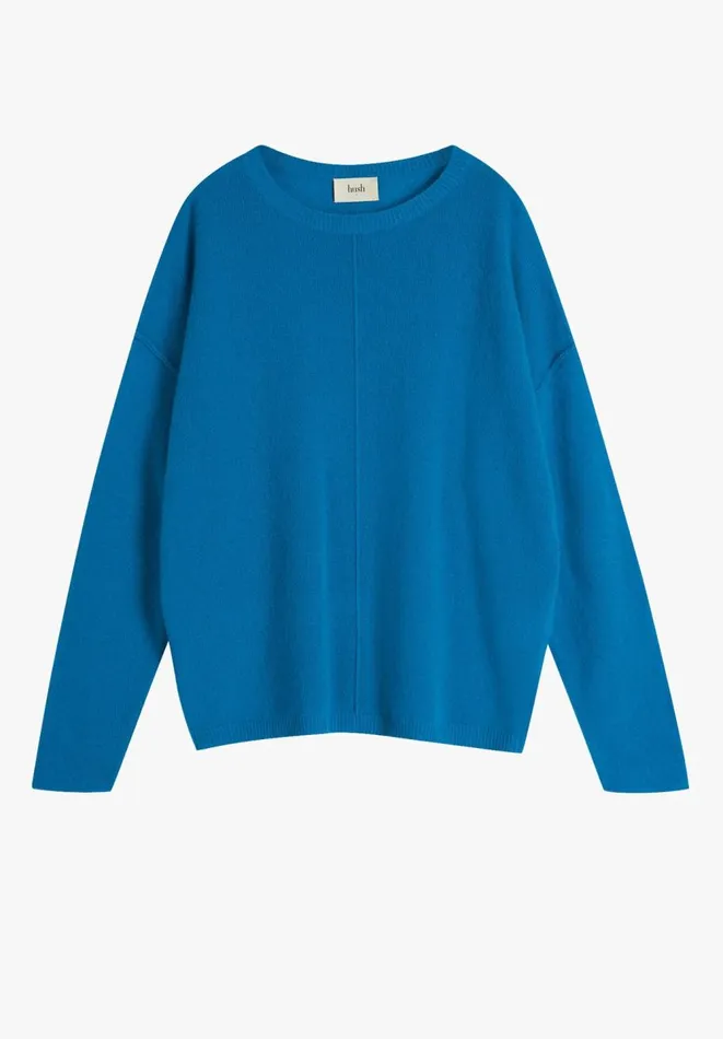 Hush Jumpers and Cardigans Women Saphira Cashmere Jumper Ocean Blue