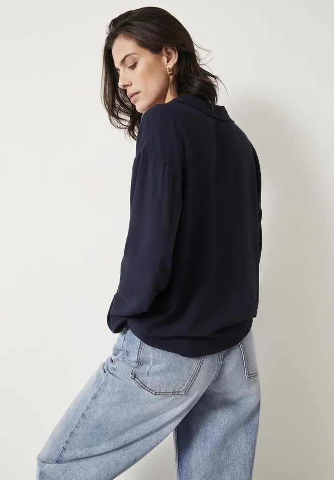 Hush Shirts and Blouses Women Kaz Pocket Shirt Midnight Navy