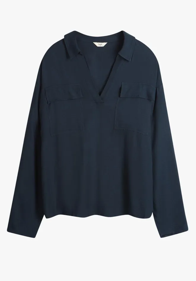 Hush Shirts and Blouses Women Kaz Pocket Shirt Midnight Navy