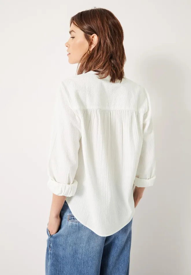 Hush Shirts and Blouses Women Maddy Cotton Shirt White