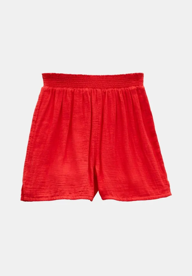 Hush Shorts Women Mira Beach Shorts Redcoat