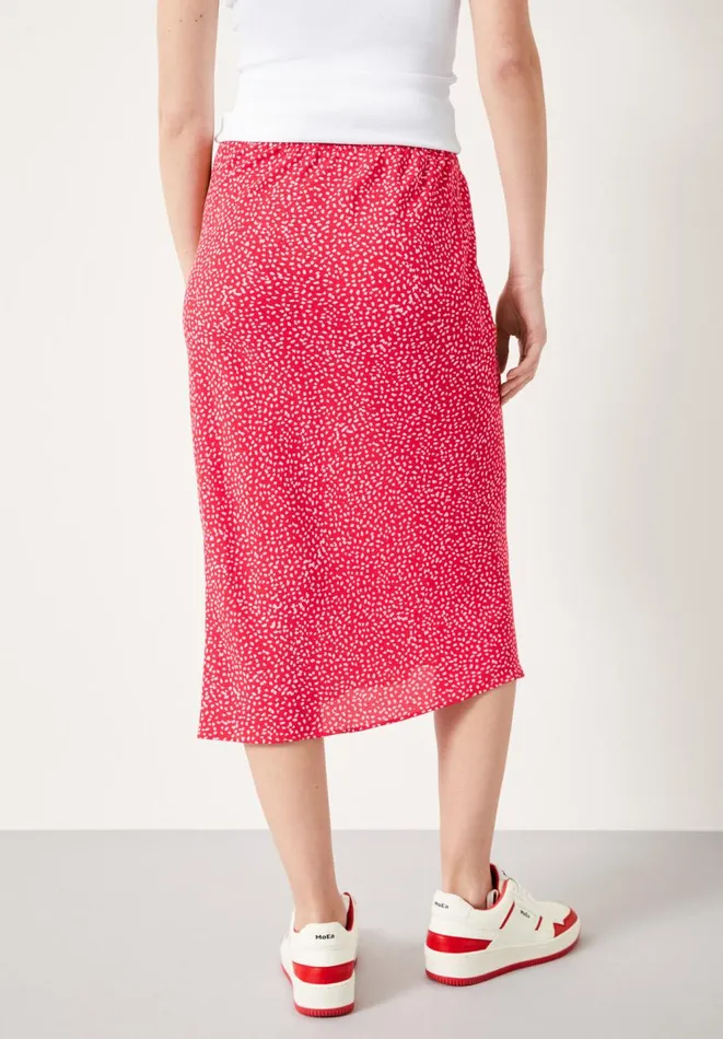 Hush Skirts Women Ayana Knee Length Skirt Mini Mark Red