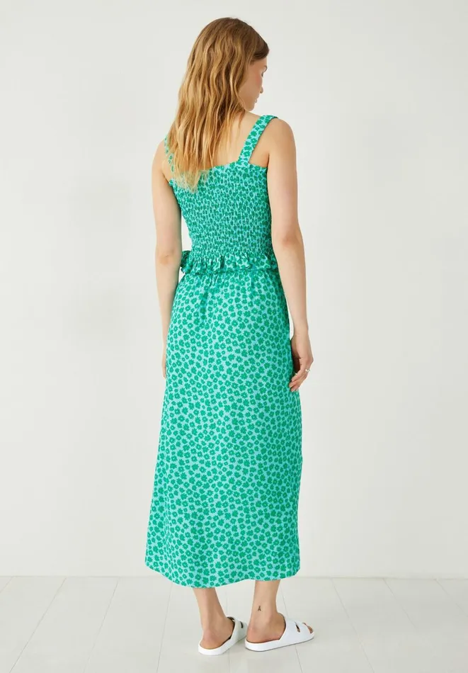 Hush Skirts Women Ellie Midi Skirt Summer Meadow Green Hush Skirts Women Ellie Midi Skirt Summer Meadow Green