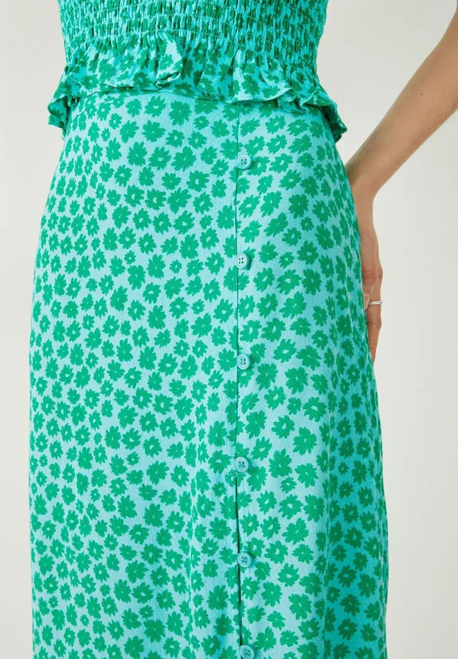 Hush Skirts Women Ellie Midi Skirt Summer Meadow Green Hush Skirts Women Ellie Midi Skirt Summer Meadow Green