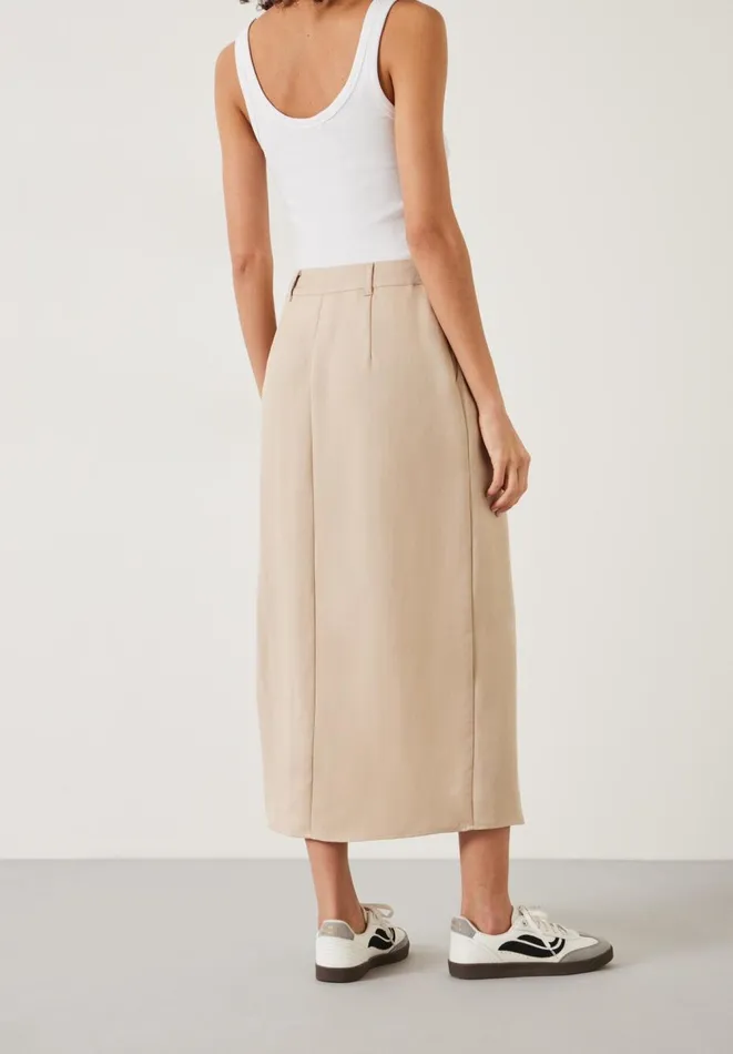 Hush Skirts Women Heidi Midi Skirt Sand