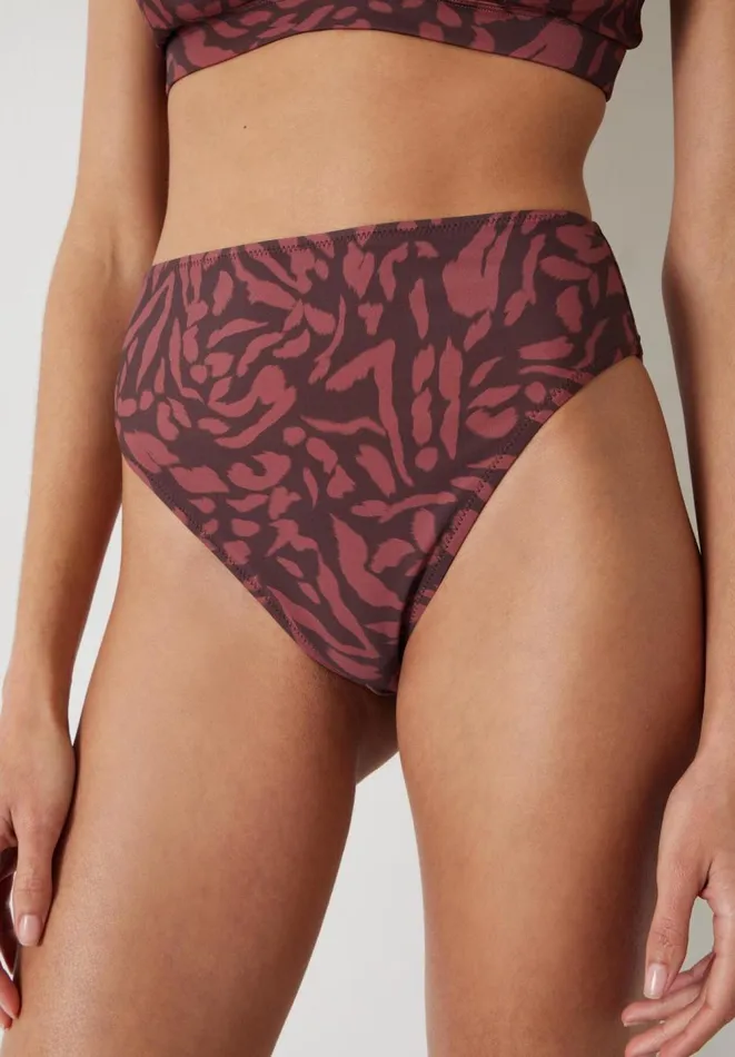 Hush Swimwear and Beachwear Women Harper High Waisted Bikini Bottoms Sunbaked Animal Hush Swimwear and Beachwear Women Harper High Waisted Bikini Bottoms Sunbaked Animal