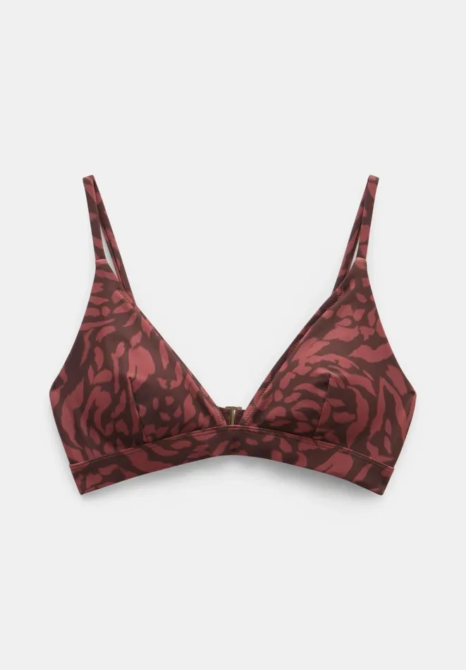 Hush Swimwear and Beachwear Women Winnie Bikini Top Sunbaked Animal Hush Swimwear and Beachwear Women Winnie Bikini Top Sunbaked Animal