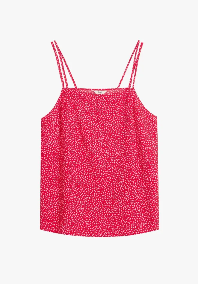 Hush Tops and Tshirts Women Amalia Double Strap Cami Mini Mark Red