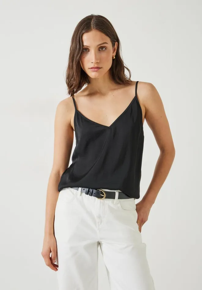 Hush Tops and Tshirts Women Essential Cami Black