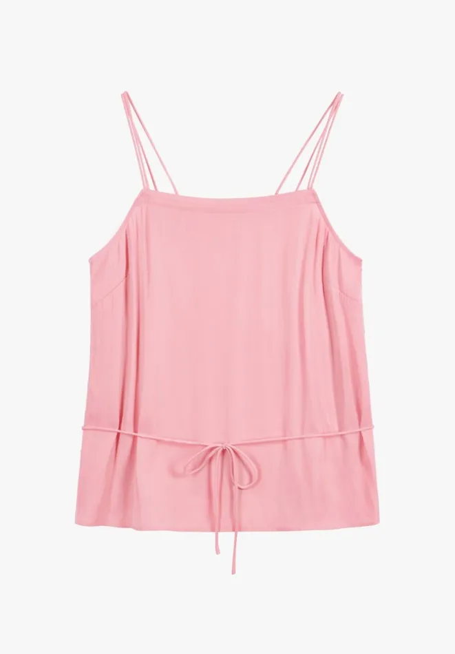 Hush Tops and Tshirts Women Krista Relaxed Double Strap Cami Peach Pink Hush Tops and Tshirts Women Krista Relaxed Double Strap Cami Peach Pink