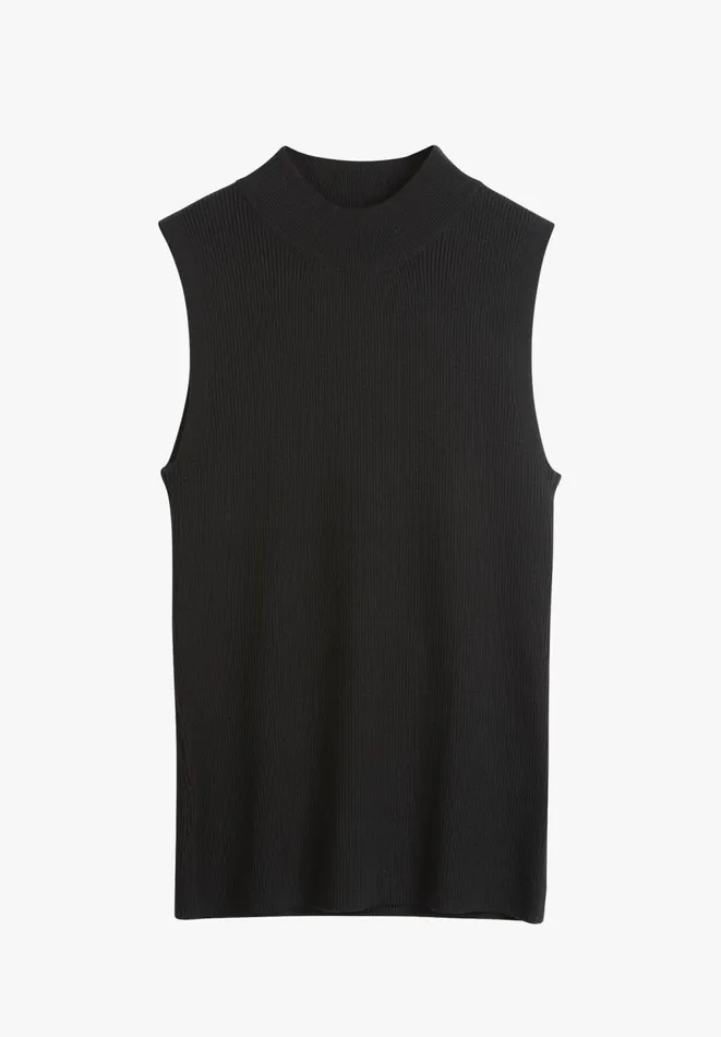 Hush Tops and Tshirts Women Paige Knitted Sleeveless Top Black