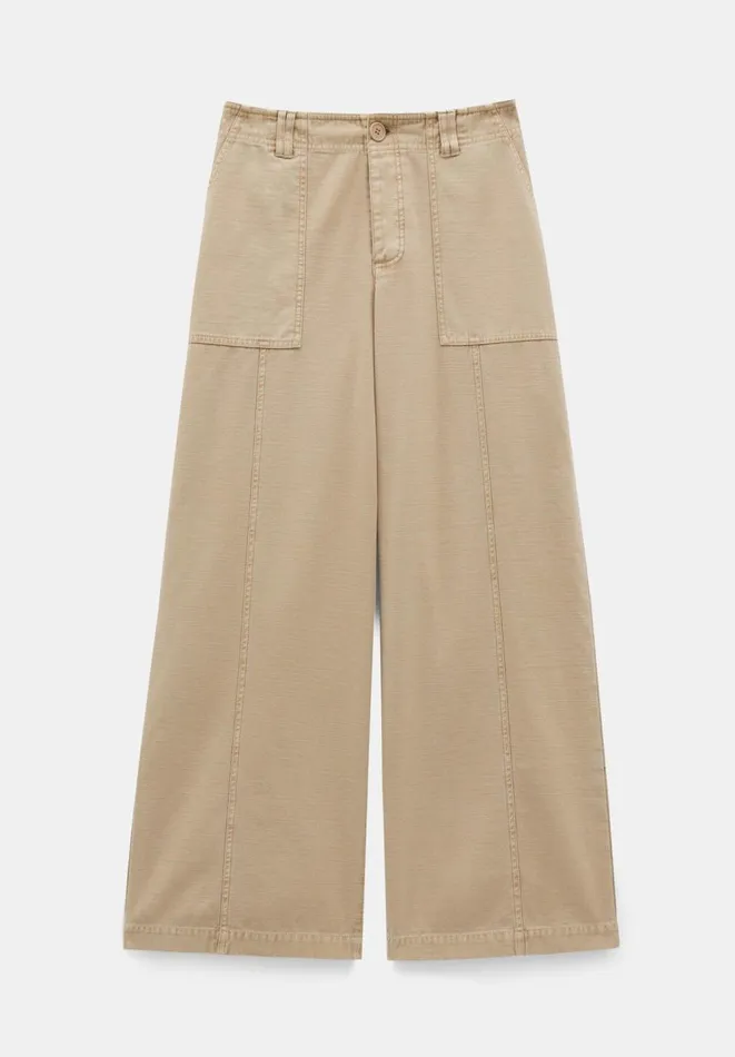 Hush Trousers Women Thea Wide Leg Trousers Soft Brown Hush Trousers Women Thea Wide Leg Trousers Soft Brown
