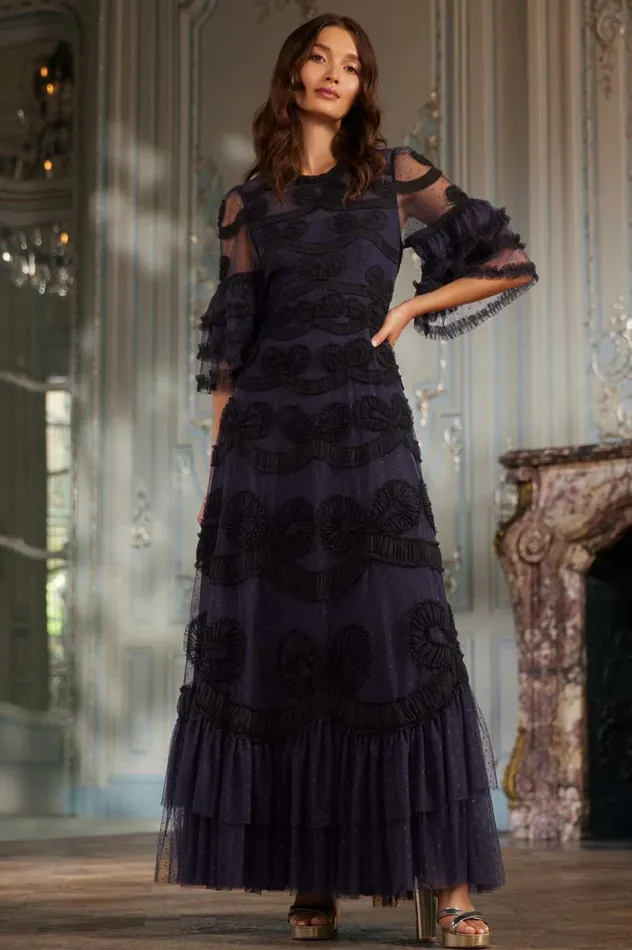 Ingrid Gown Blue Women Needle and Thread Dresses