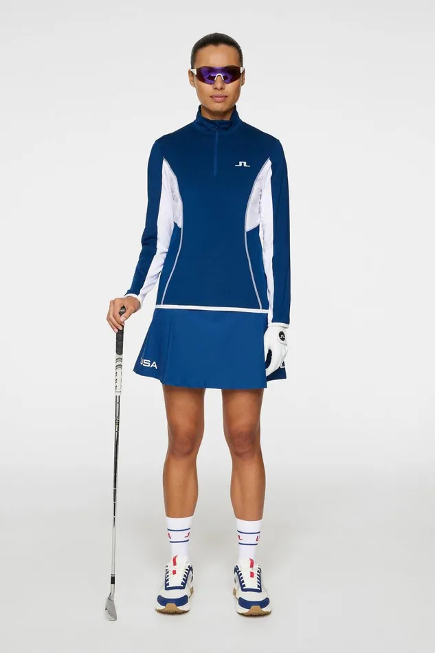 JLindeberg Base and Mid Layers Women Charlene Half Zip