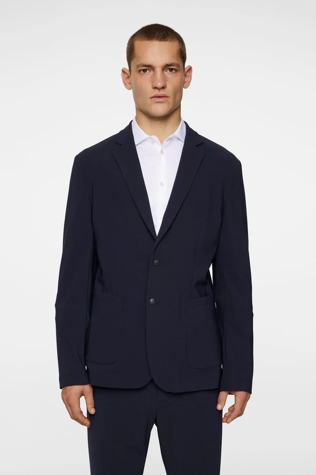 JLindeberg Blazers Men Pat U Bonded Jersey Blazer