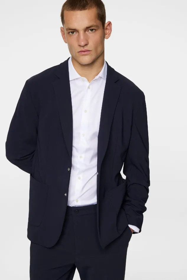 JLindeberg Blazers Men Pat U Bonded Jersey Blazer