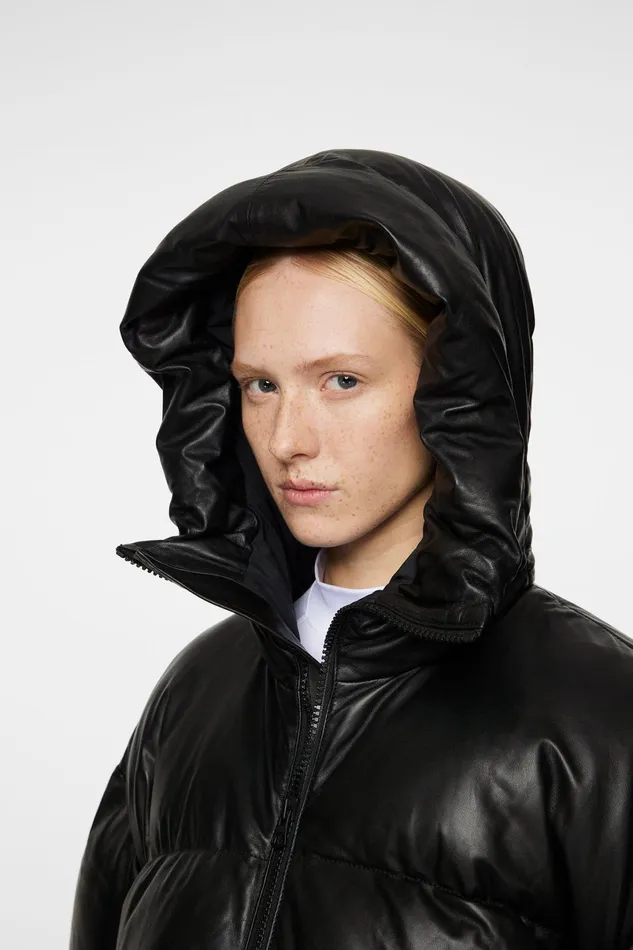 JLindeberg Jackets Women Jolene Leather Padded Jacket