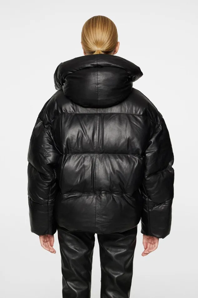 JLindeberg Jackets Women Jolene Leather Padded Jacket
