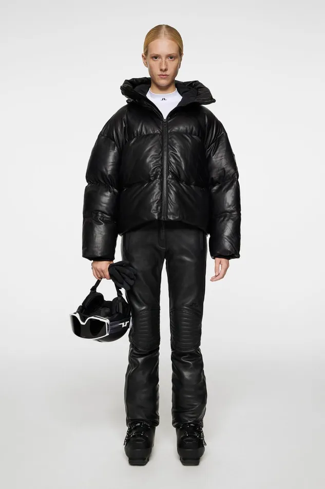 JLindeberg Jackets Women Jolene Leather Padded Jacket