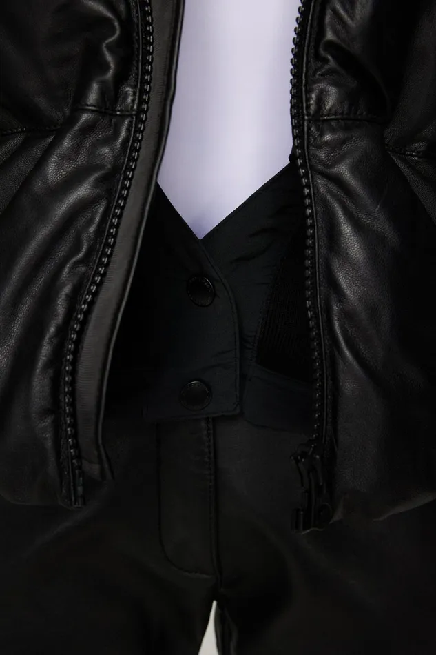 JLindeberg Jackets Women Jolene Leather Padded Jacket