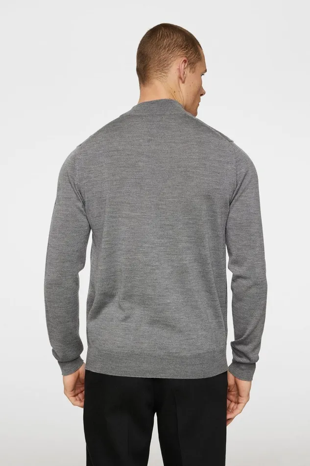 JLindeberg Knitwear Men Korman Merino Turtle Neck