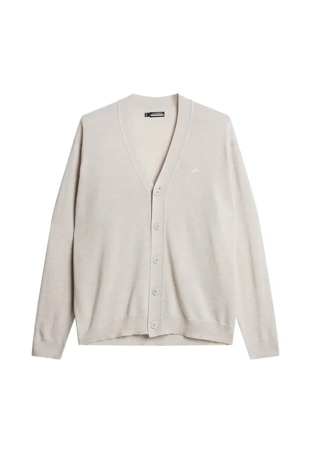 JLindeberg Knitwear Men Lucas Knitted Cardigan