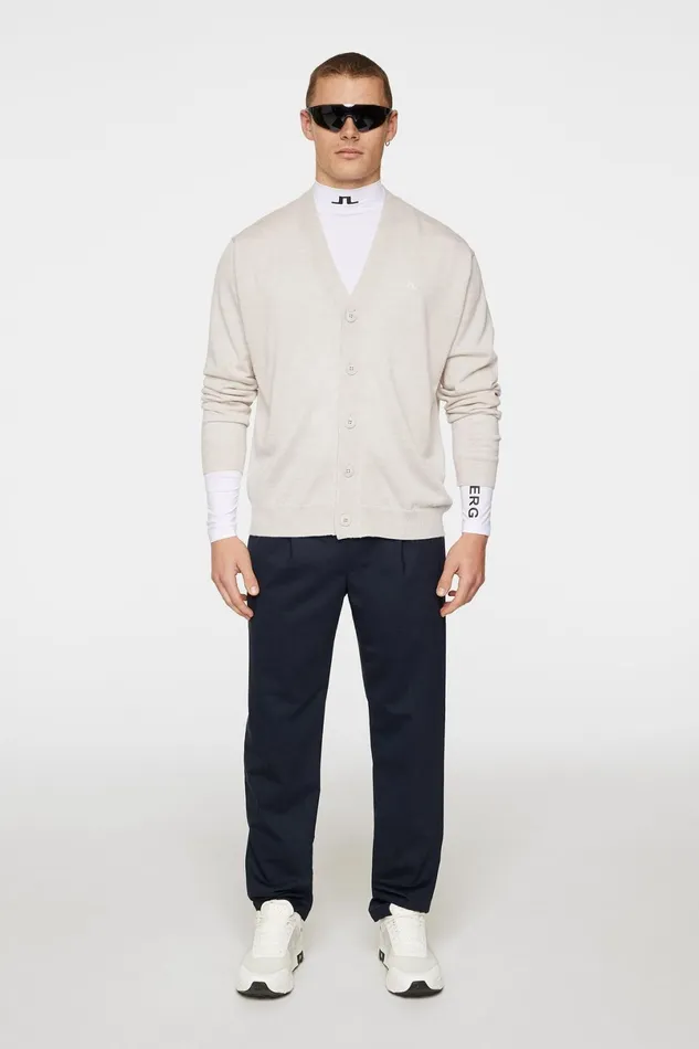 JLindeberg Knitwear Men Lucas Knitted Cardigan
