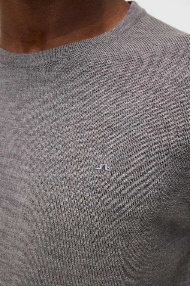 JLindeberg Knitwear Men Lyle Merino Crew Neck Sweater