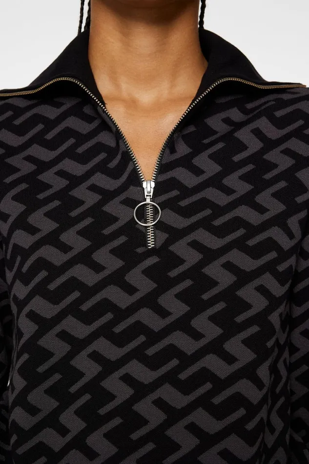 JLindeberg Knitwear Women Kerla Knitted Zip Sweater