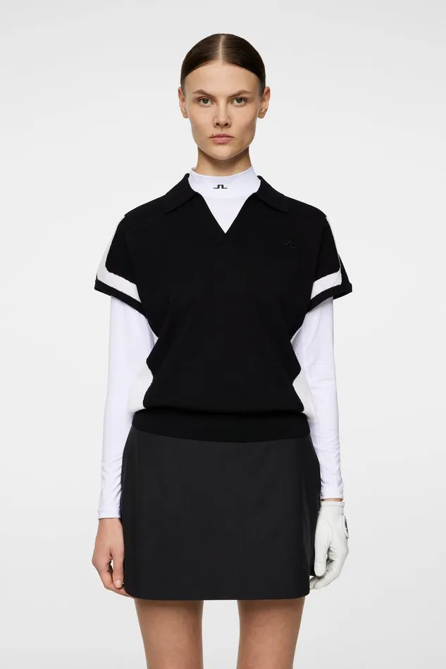 JLindeberg Knitwear Women Vita Knitted Polo Shirt