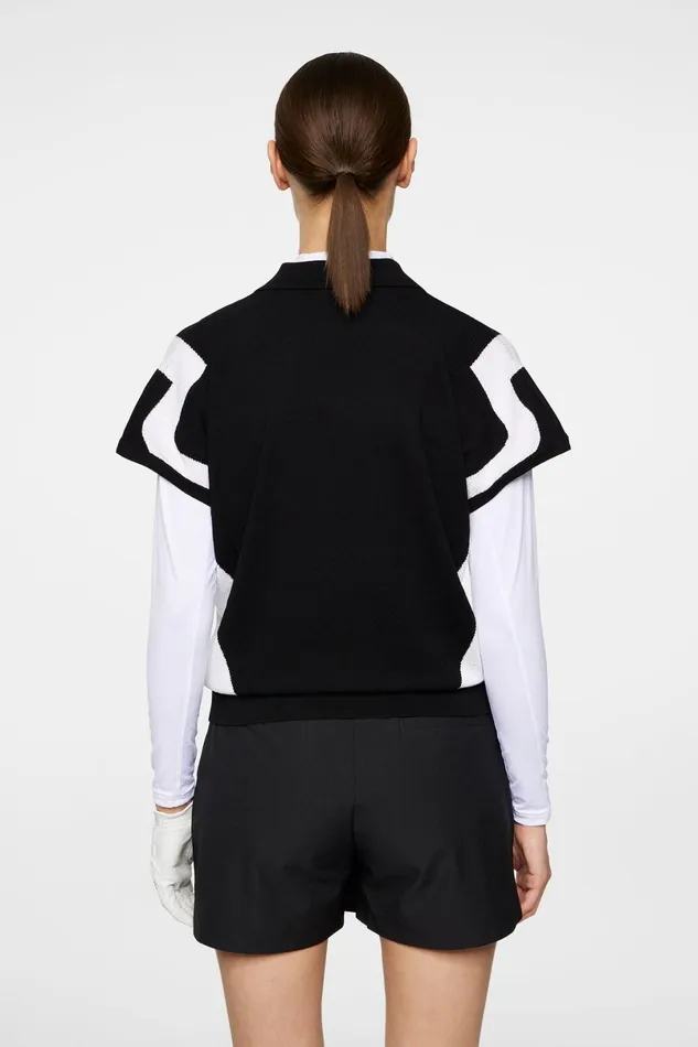 JLindeberg Knitwear Women Vita Knitted Polo Shirt