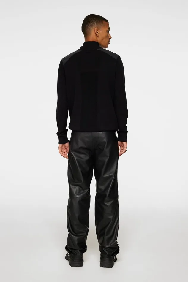JLindeberg Trousers Men Santo Leather Track Pants