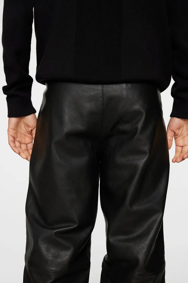 JLindeberg Trousers Men Santo Leather Track Pants
