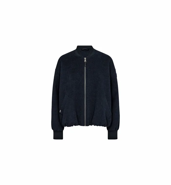 Jackets and Coats MMDumont Bomber Wool Jacket Salute Navy MOS MOSH Women