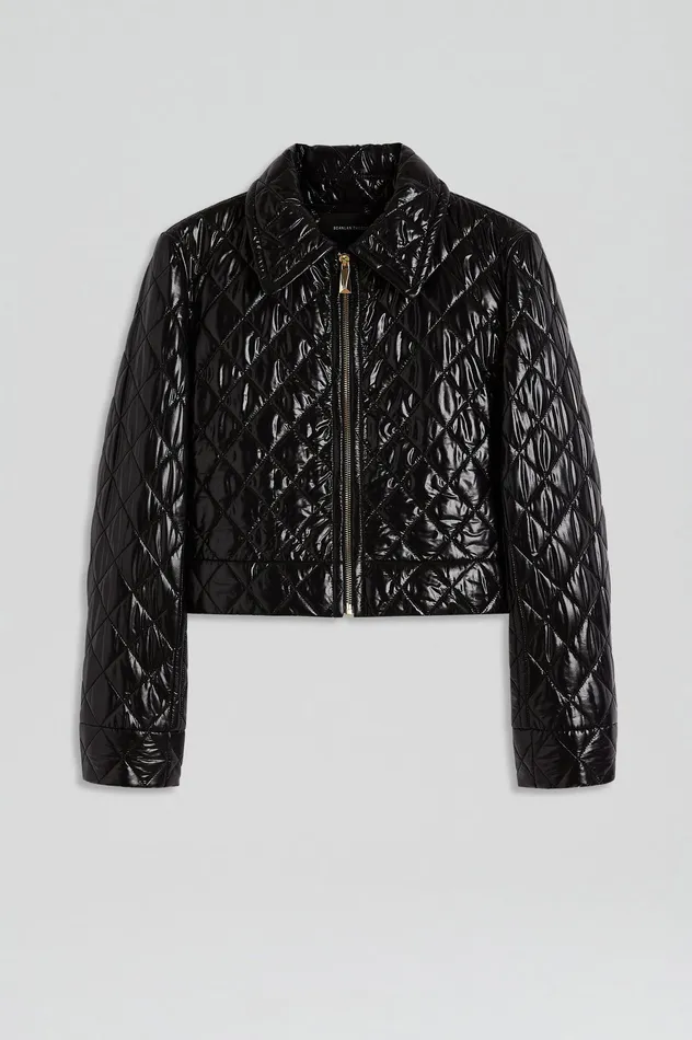 Jackets Scanlan Theodore Women QUILTED JACKET BLACK