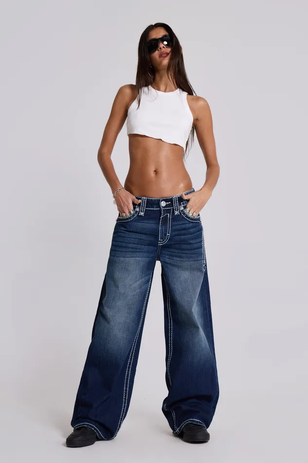 Jaded London Shop Rock Revival River Colossus Jeans Women Tops