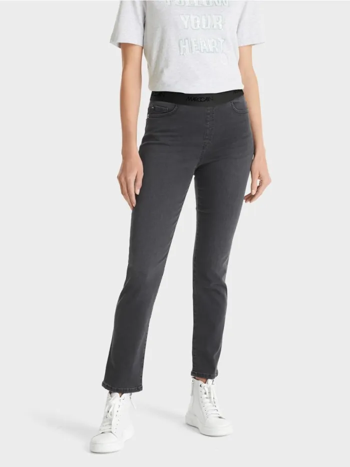 Jeans Damen Marc Cain 034Rethink Together034 Jeans SIENA Anthrazit