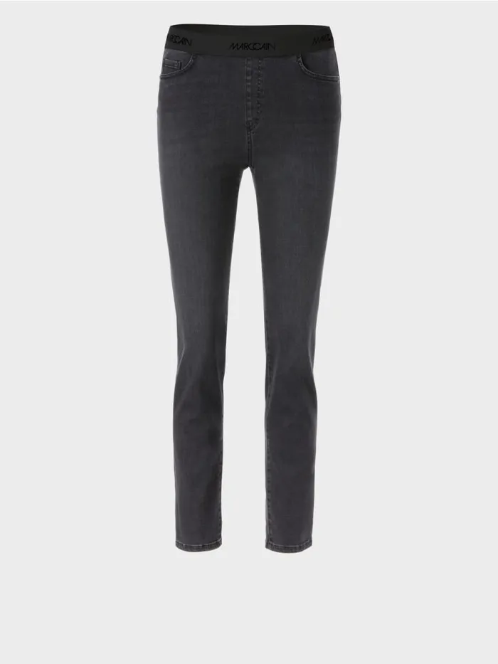 Jeans Damen Marc Cain 034Rethink Together034 Jeans SIENA Anthrazit