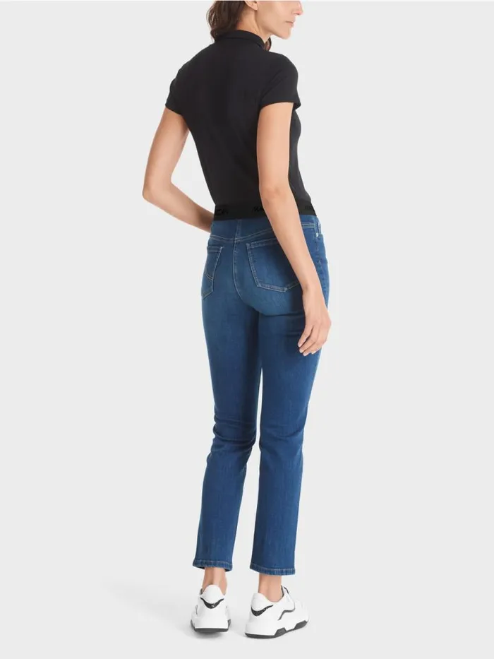 Jeans Damen Marc Cain 034Rethink Together034 Jeans SIENA Blue Denim
