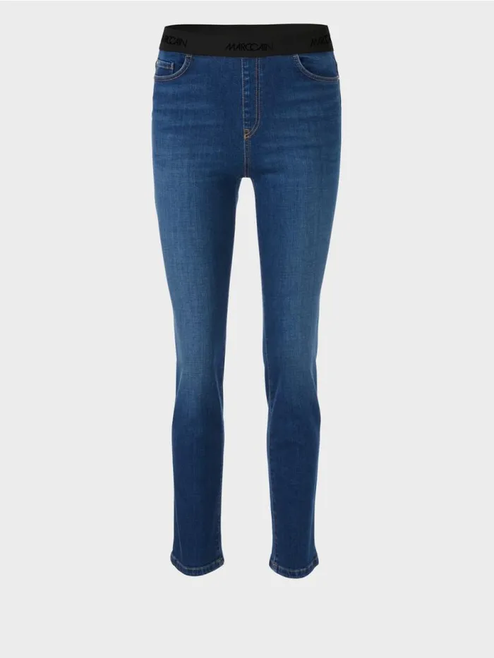Jeans Damen Marc Cain 034Rethink Together034 Jeans SIENA Blue Denim