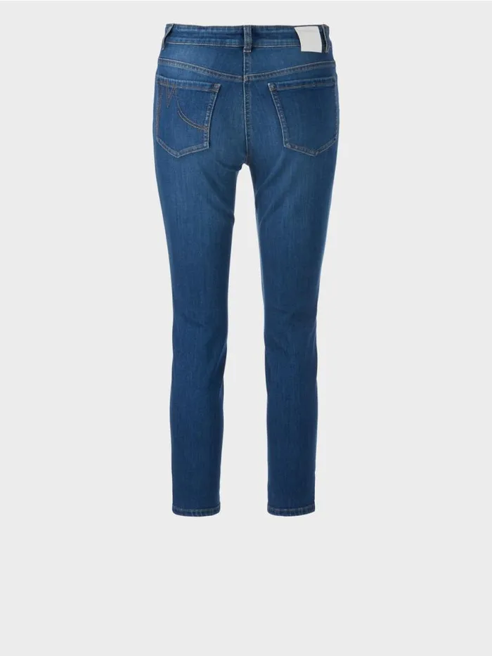 Jeans Damen Marc Cain 034Rethink Together034 Jeans SILEA Blue Denim