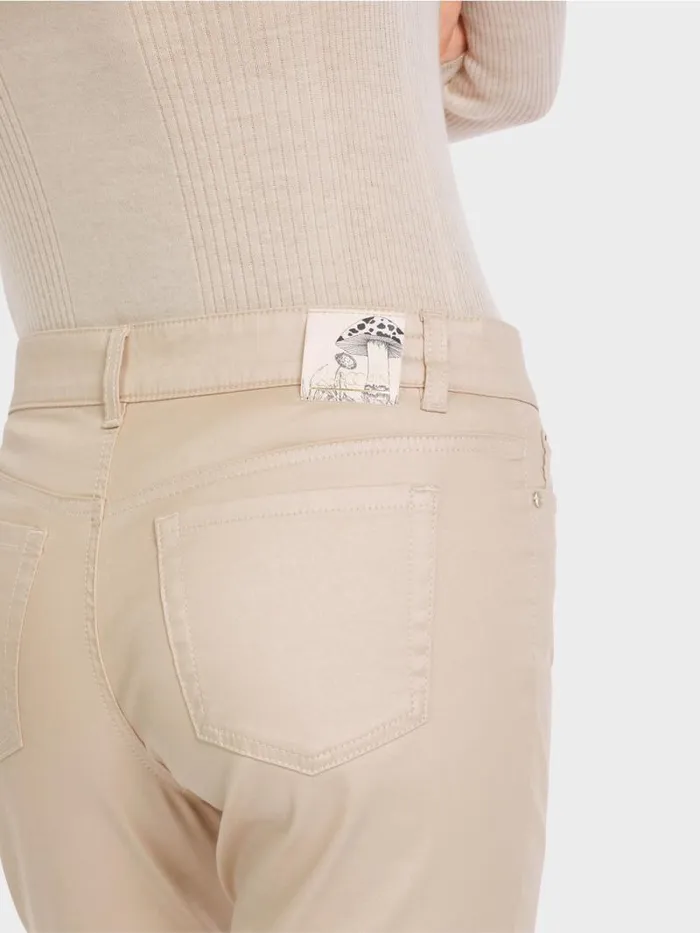 Jeans Damen Marc Cain FivePocket Jeans SIKAR Mit Glanzeffekt Soft Blossom