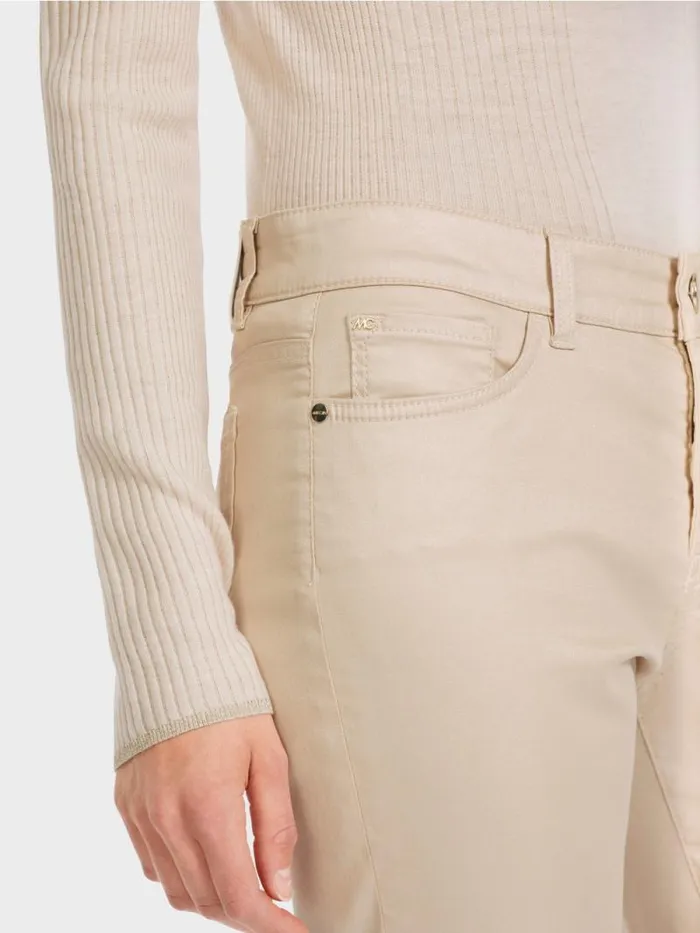 Jeans Damen Marc Cain FivePocket Jeans SIKAR Mit Glanzeffekt Soft Blossom