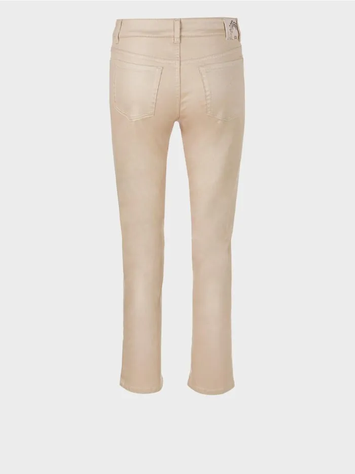 Jeans Damen Marc Cain FivePocket Jeans SIKAR Mit Glanzeffekt Soft Blossom